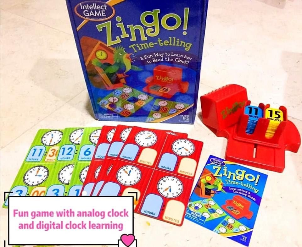 Zingo! Time telling (only available for collection in Jurong West St64