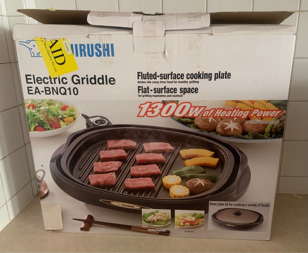 Zojirushi EABNQ10 Electric Griddle (Brown) - Online at Best Price in  Singapore only on