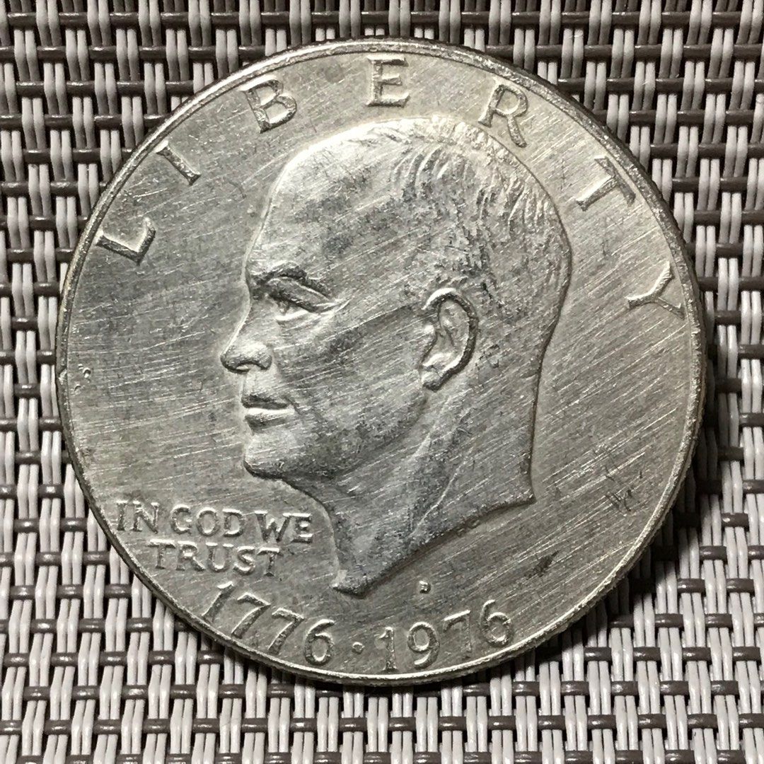 美國1776-1976年建國二百周年紀念幣一元#1957, 興趣及遊戲, 收藏品及紀念品, 古董收藏- Carousell