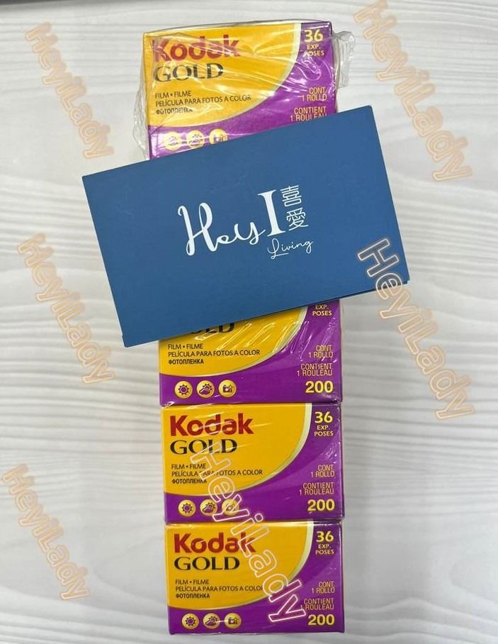 3盒或以上有優惠】柯達菲林KODAK GOLD 200, 36張35mm, 攝影器材, 相機