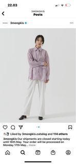 3Mongkis Nikita Loose Sheer Top