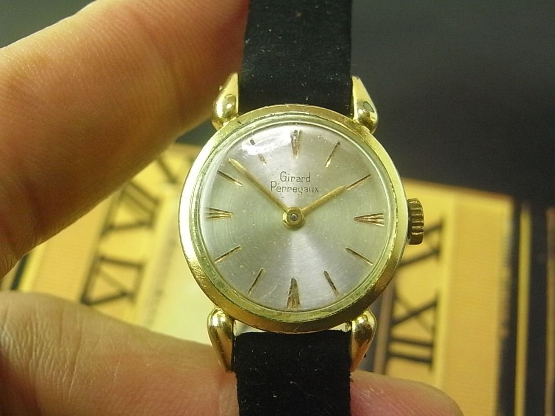 ☆動作良好! Girard Perregaux 1960s 腕時計 GP-