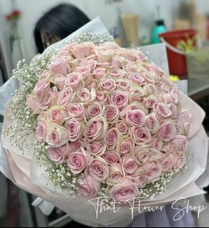 99 Fresh Premium Rose Bouquet | Proposal Rose Bouquet | Fresh Flower Bouquet For All Occasions 