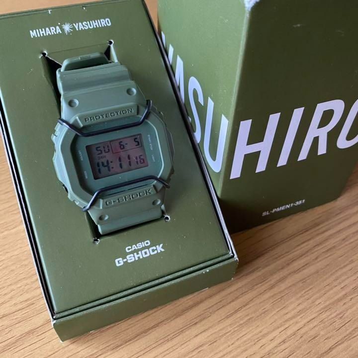 佐敦門市現貨100% 全新Casio G-Shock x Mihara Yasuhiro DW-5600 聯乘