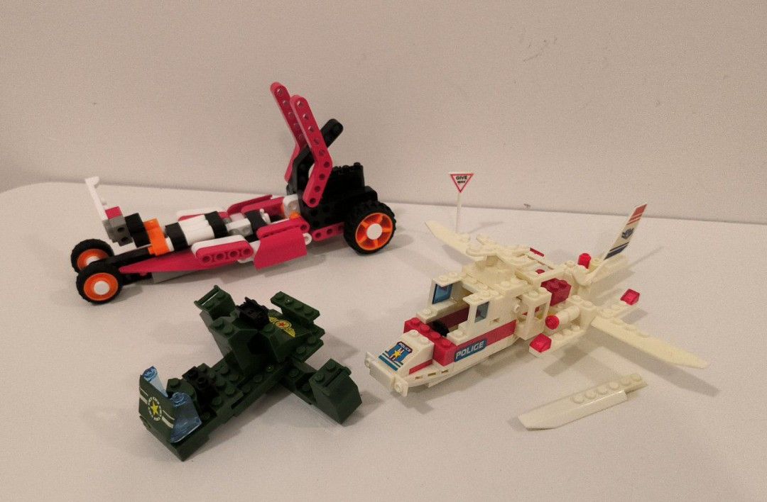 FREE POST Unbrand building blocks vehicle theme police
