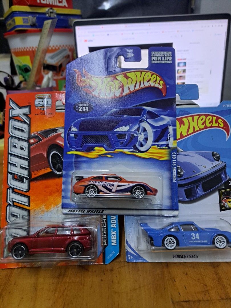 PORSCHE Lot Hot Wheels Porsche 911 GT3 Hotwheels Porsche