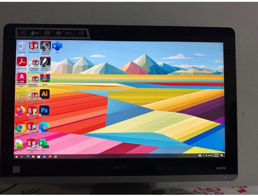 Acer Aspire Z3 715 All In One ACER ASPIRE Z3-715 all in one PC 23.8 inches OLED LED : solid works