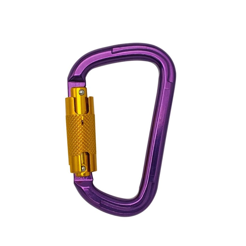Adela Screw Lock Carabiner AF76B, Safety Equipment, Locking Equipment