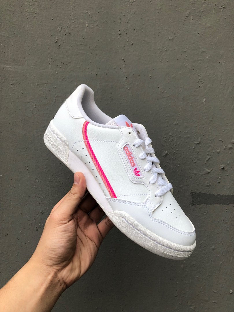 Adidas continental 80 womens pink clearance