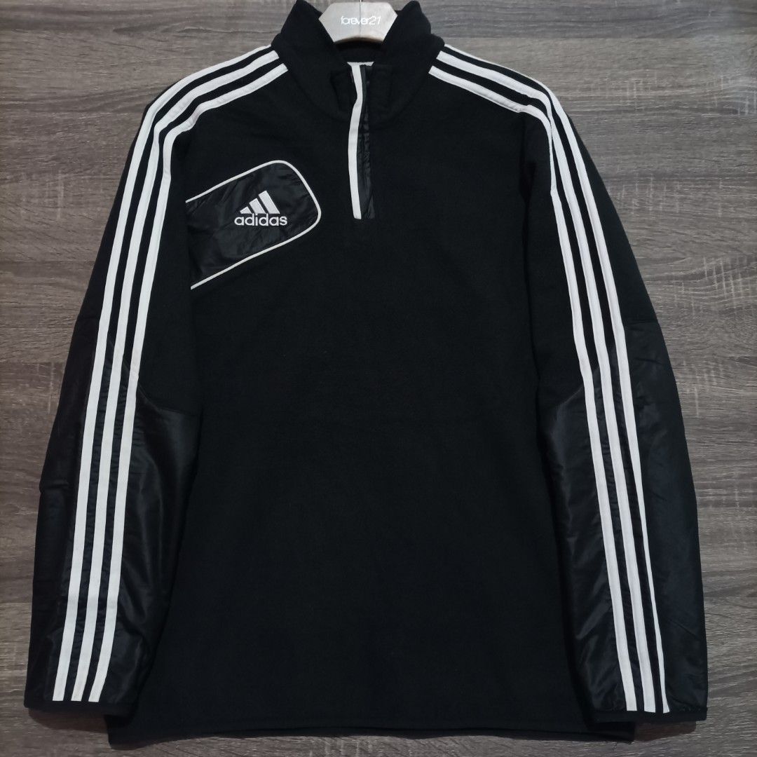 adidas half zip track top