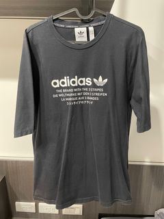 Adidas Original 三葉草 DH2248黑色短袖 XS