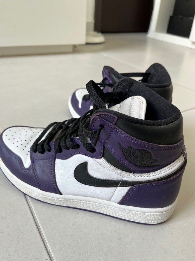 Air Jordan 1 High Retro Court Purple Men s Fashion Footwear