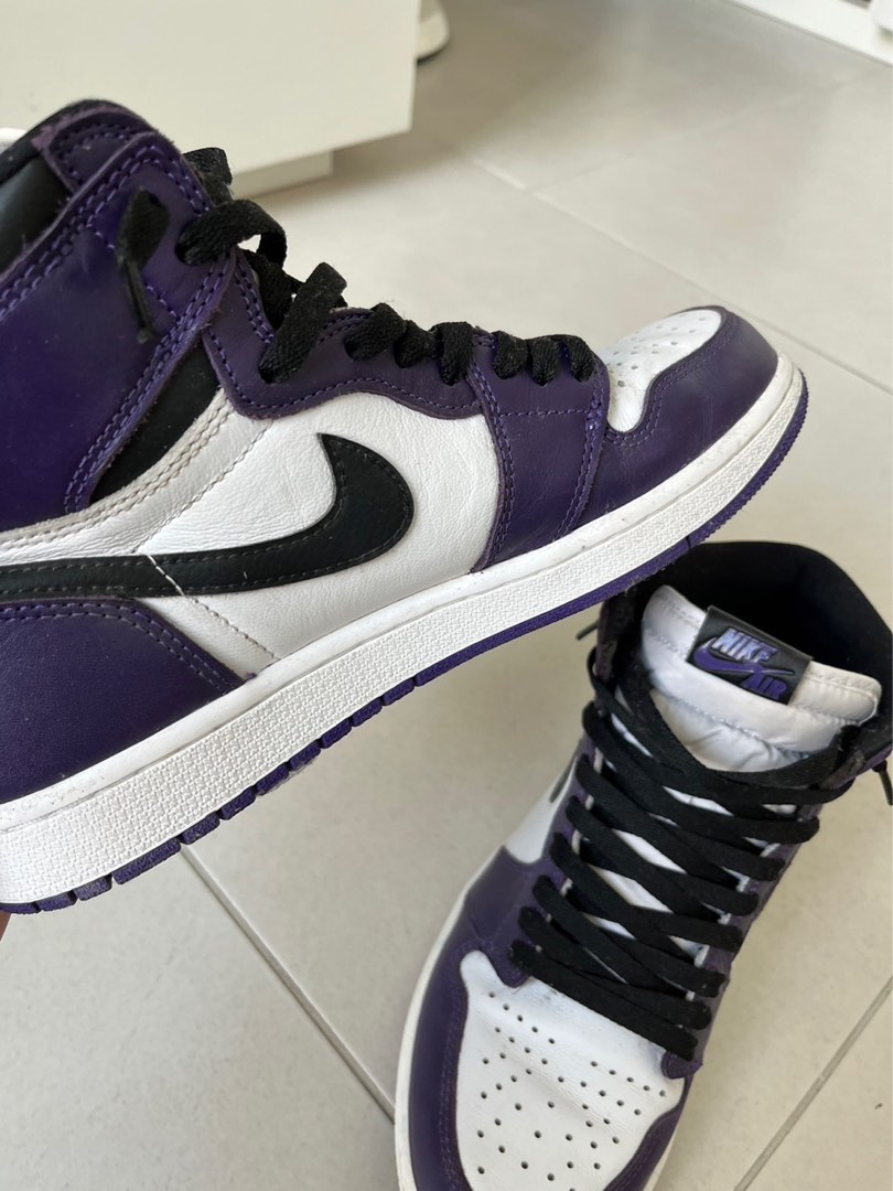 Air jordan 1 deals retro court purple