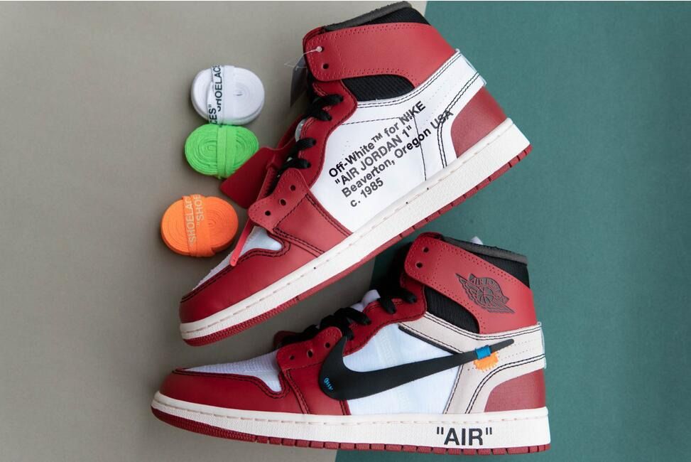Jordan 1 retro online high off white red