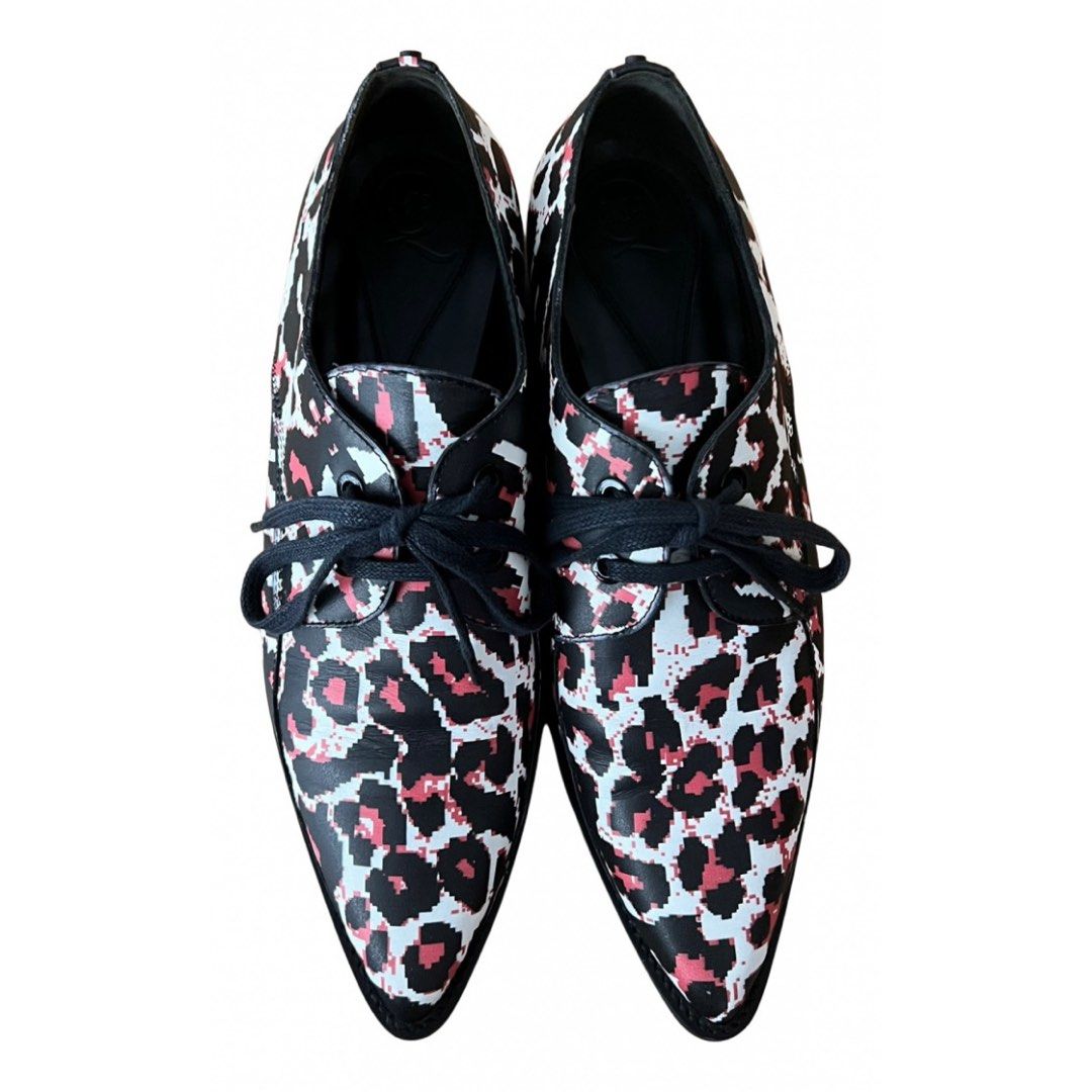 Alexander McQueen MCQ Lace up Shoes Women s Fashion Footwear