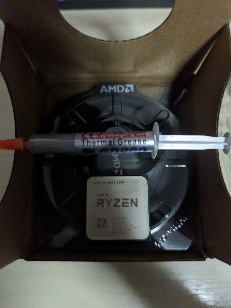 AMD Ryzen 5 3600 CPU, Computers & Tech, Parts & Accessories, Computer ...