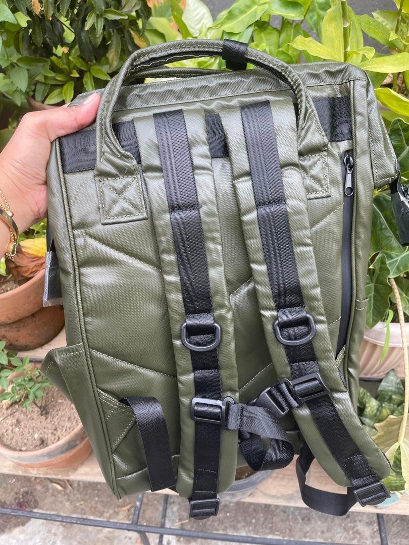 Anello Backpack (Category: Backpacks) located in Rizal. Submitted by onlinedepotwholesale2nd (Listing ID 1224574457, Image 2). Description: Backpack waterproof can fit up to 14 inches laptop Color: Army green 1700.