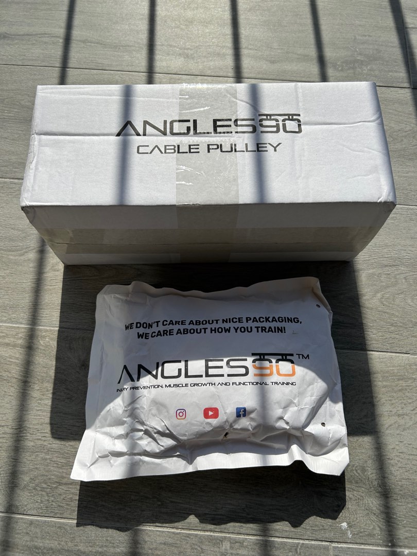 Angles 90 deals cable pulley