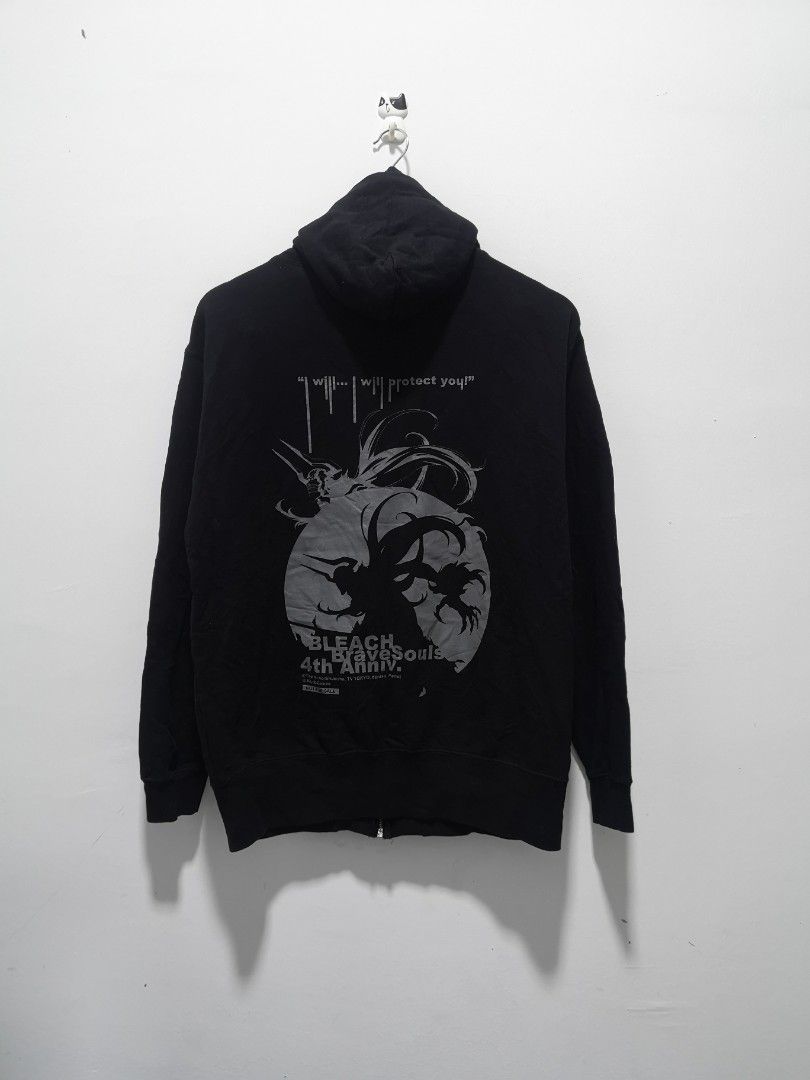 BLEACH Kurosaki ichigo Hoodie Anime Sweatshirt Cosplay Jacket Full zip Coat  new  eBay