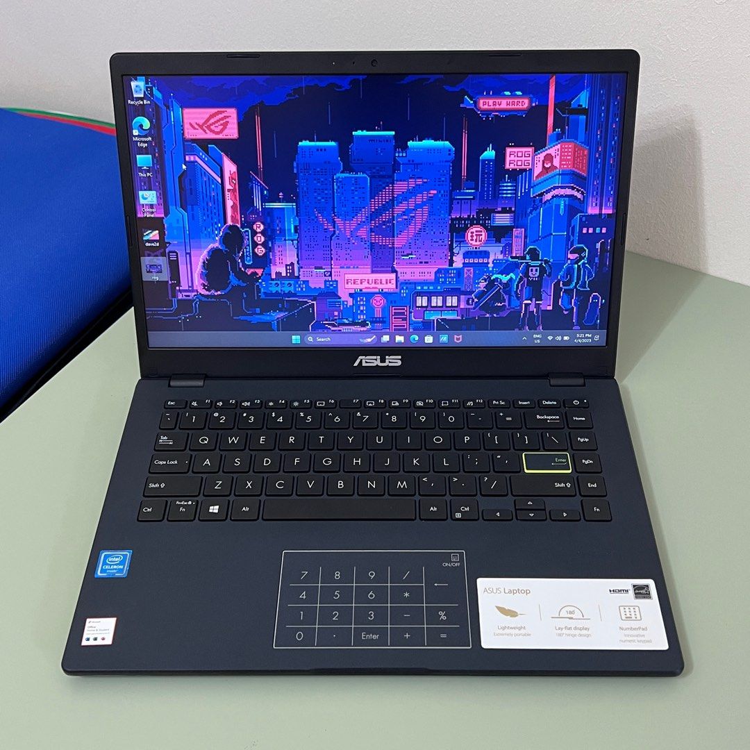 Asus VivoBook E410M, Intel Celeron N4020, 4GB RAM 256GB SSD, Warranty