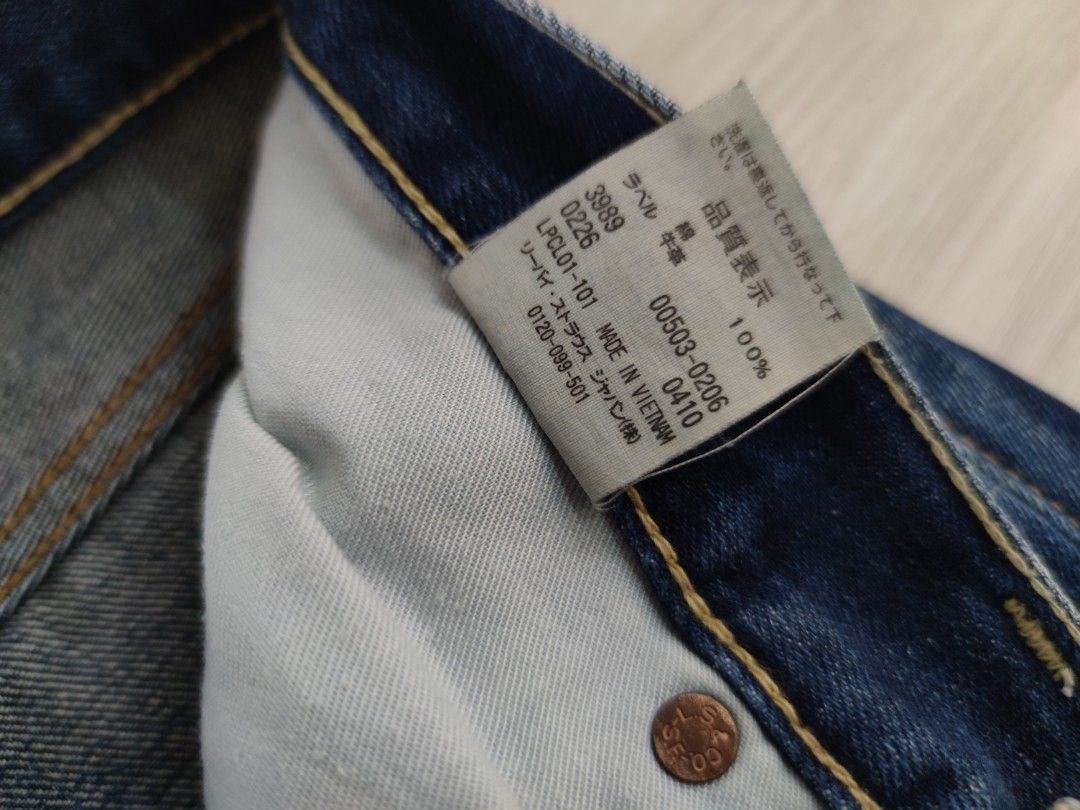 Levi's red stitch jeans deals