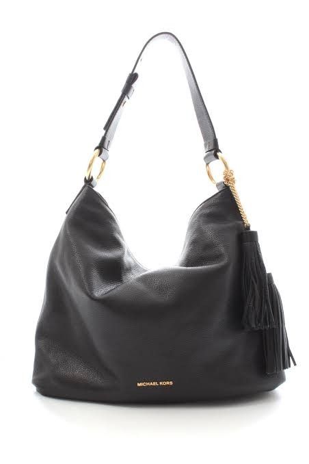 Michael kors black hobo purse discount