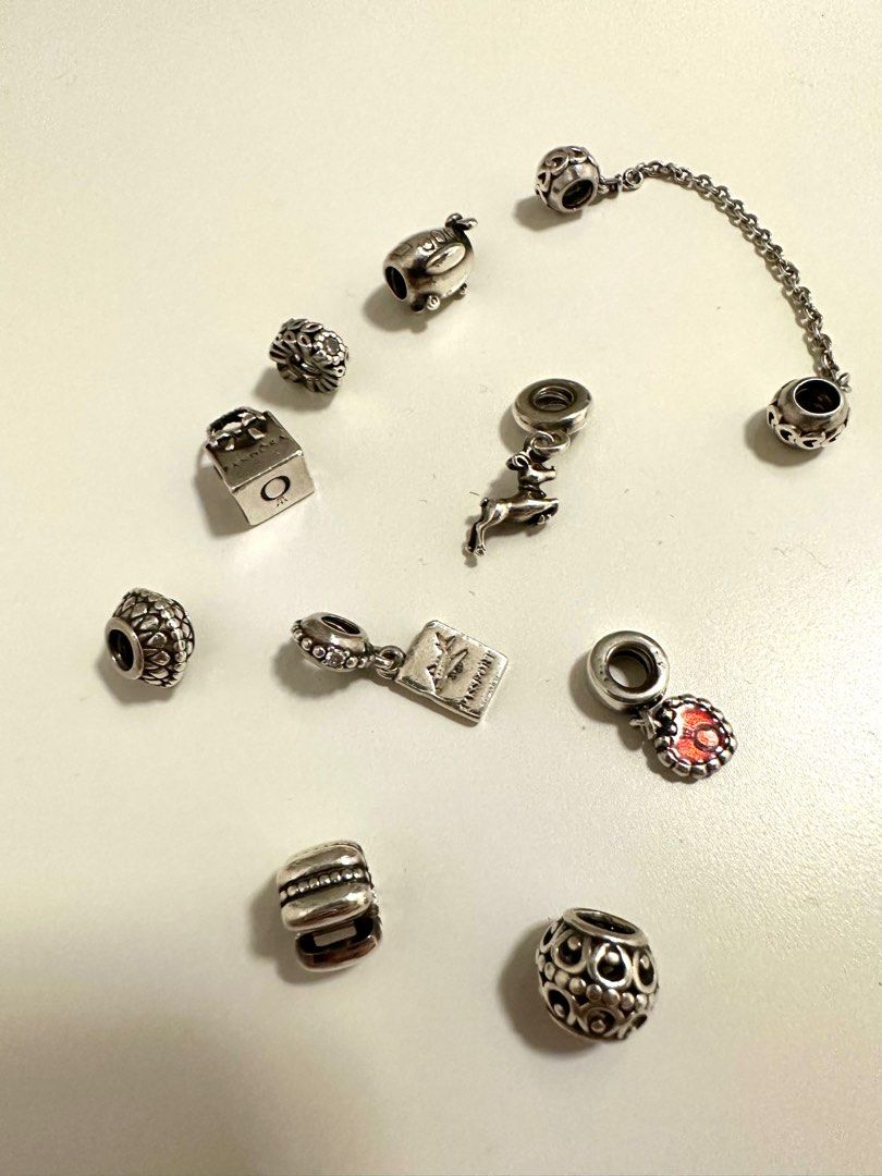 Used pandora sales charms for sale