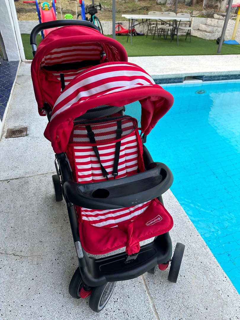 Babyhug twin stroller top