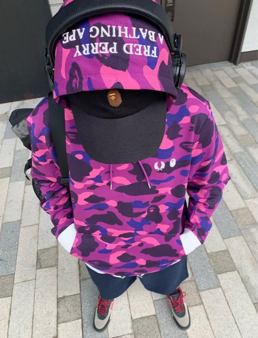 Fred perry clearance camo sweatshirt