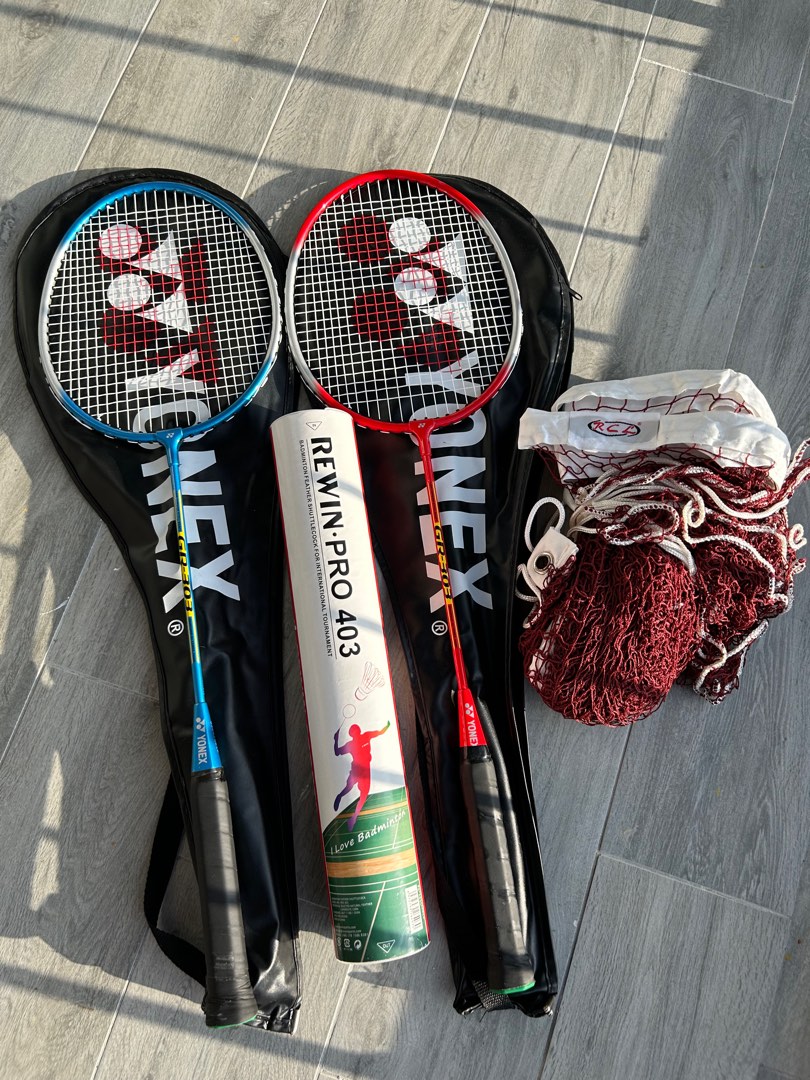Basic Badminton Set for 2, Sports Equipment, Sports & Games, Racket