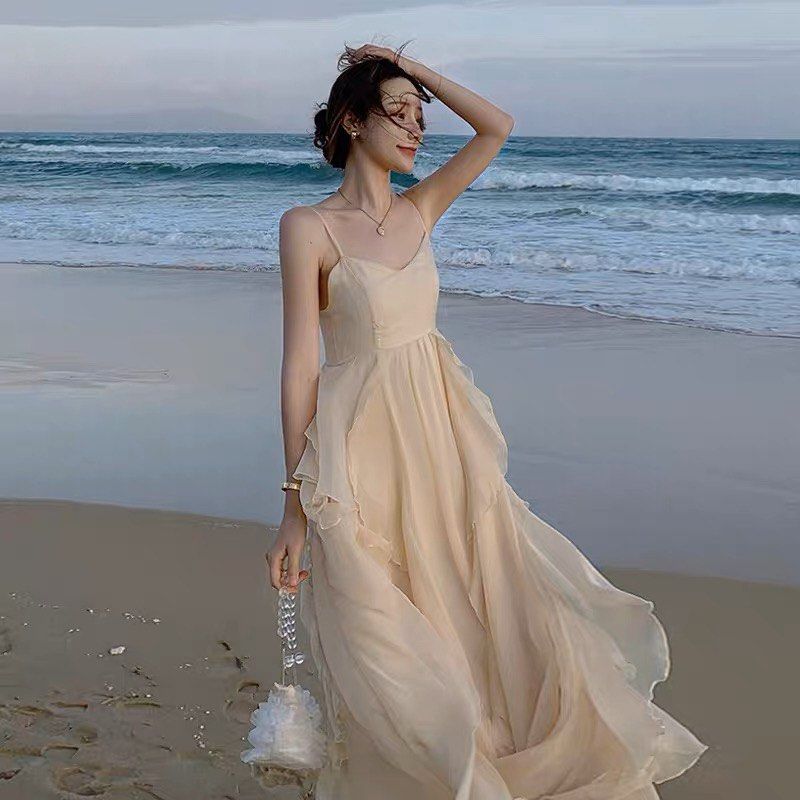 Flowy dress beach online