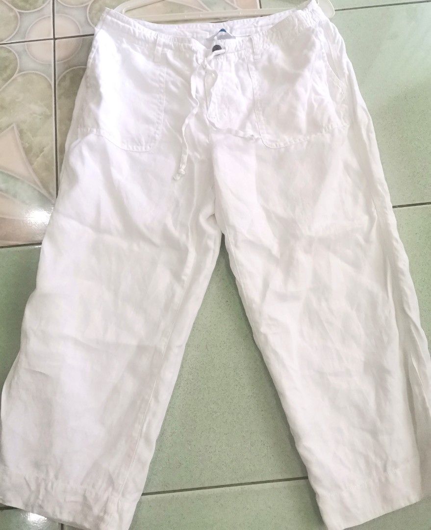 Beach Linen pants (FREE SF), Women's Fashion, Bottoms, Other Bottoms on