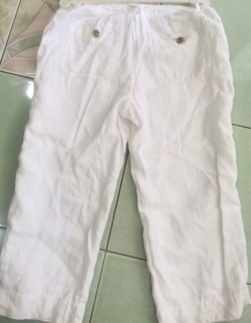 Beach Linen pants (FREE SF), Women's Fashion, Bottoms, Other Bottoms on