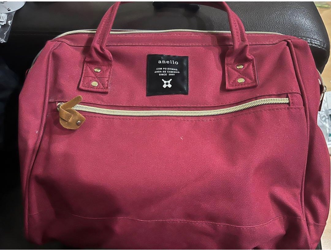 Beautiful RED ANELLO bag, Women's Fashion, Bags & Wallets, Crossbody