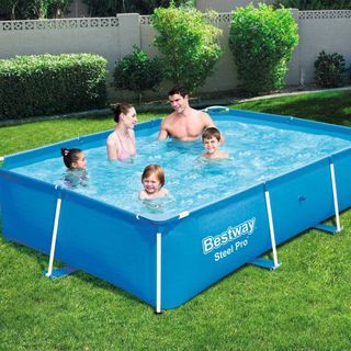 Bestway Steel Pro Swimming Pool Large Pool SSCQ088 56403 259cm x 170cm x 61cm