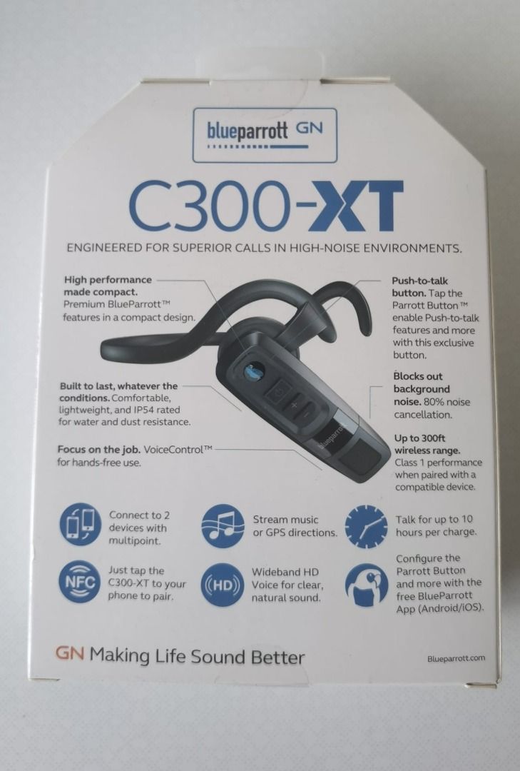 Blue best sale parrot c300xt