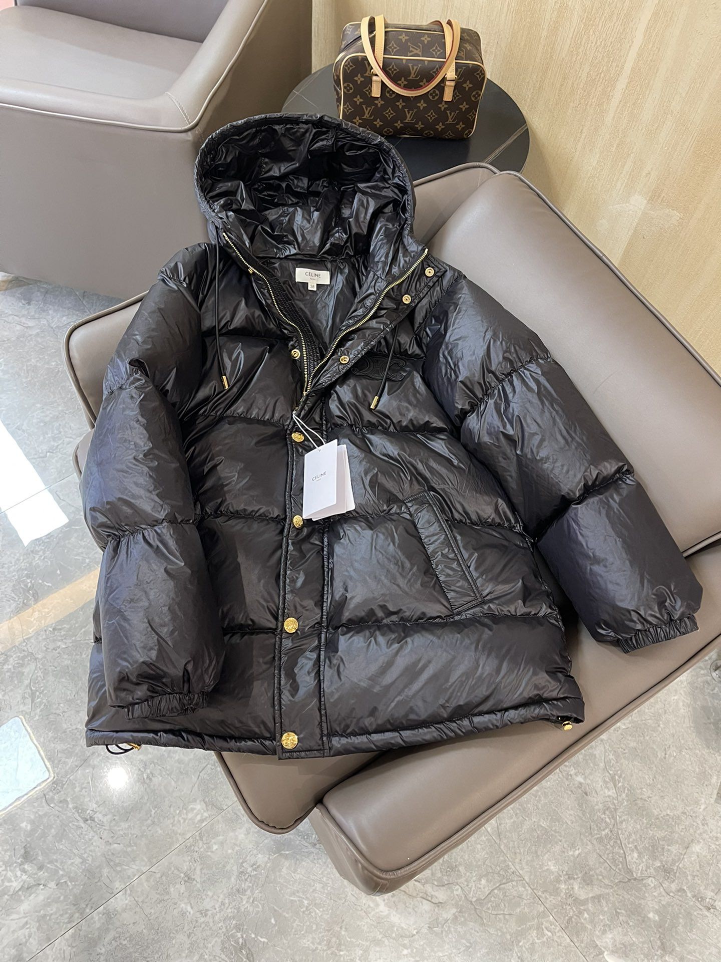 Celine down clearance coat