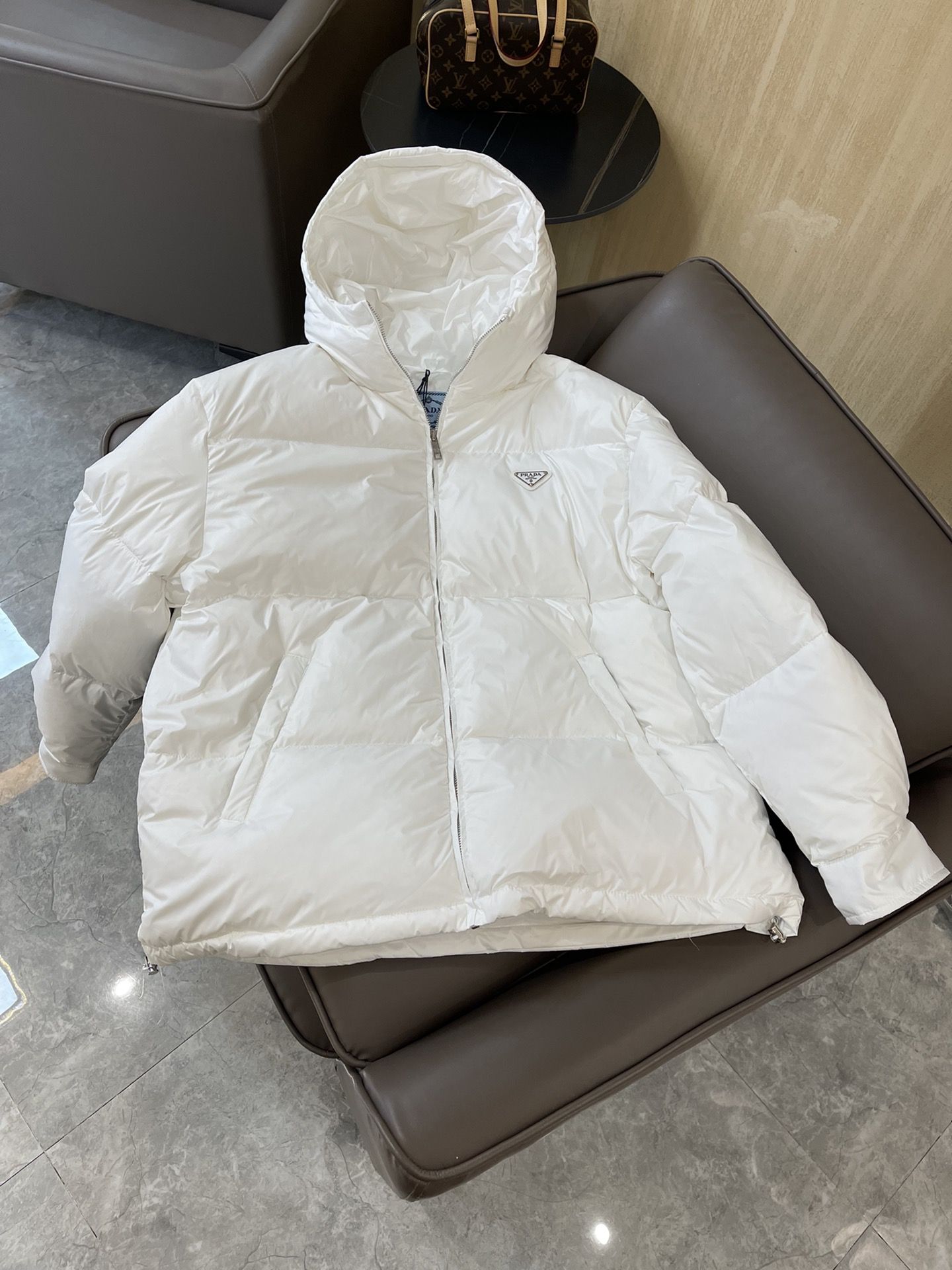 Prada goose down jacket shop