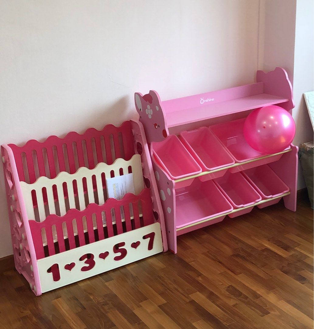 Book shelves toys storage toy shelf, Babies & Kids, Baby Nursery & Kids