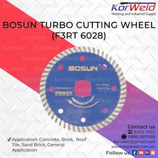 Bosun Turbo Cutting wheel (F3RT 6028)