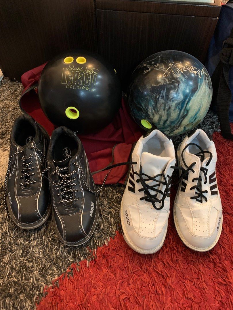 Bowling Ball and Shoes, Sports Equipment, Sports & Games, Billiards