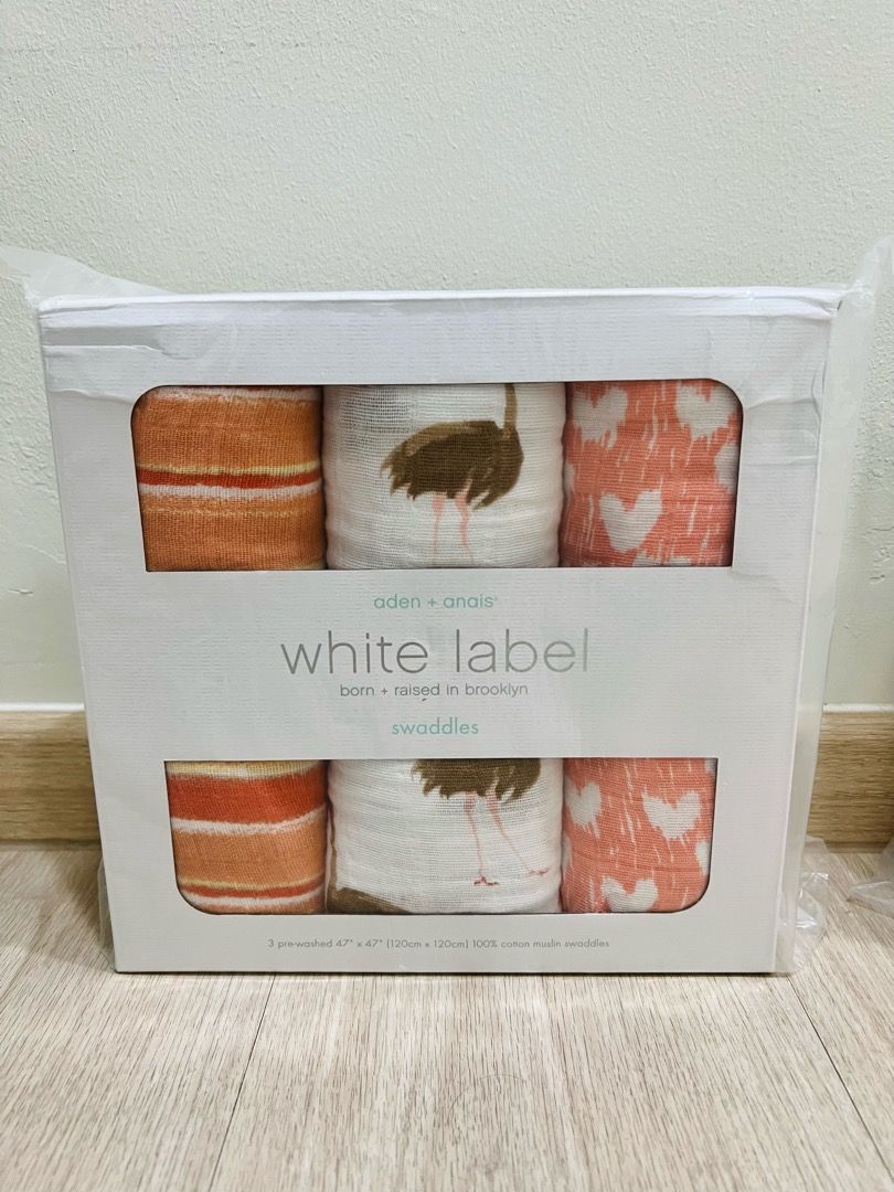 Aden and anais white label swaddle cheap