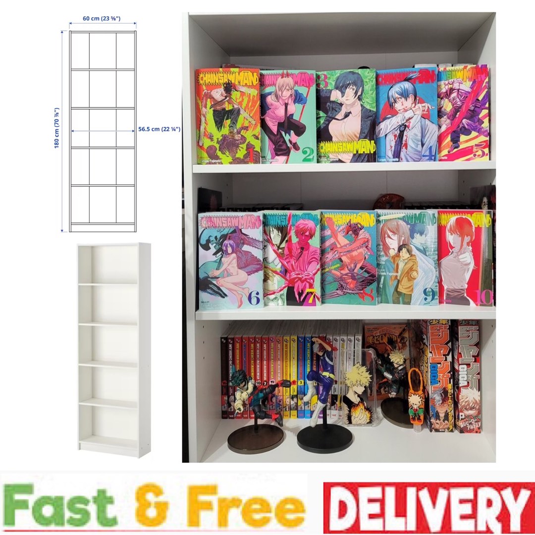 Brand new (Free Delivery), Manga collection, comics bookshelf, manga