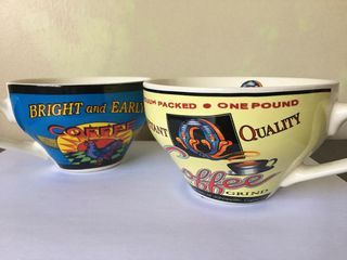 Bright and Early  Coffee Constant Quality Coffee Latte Mugs