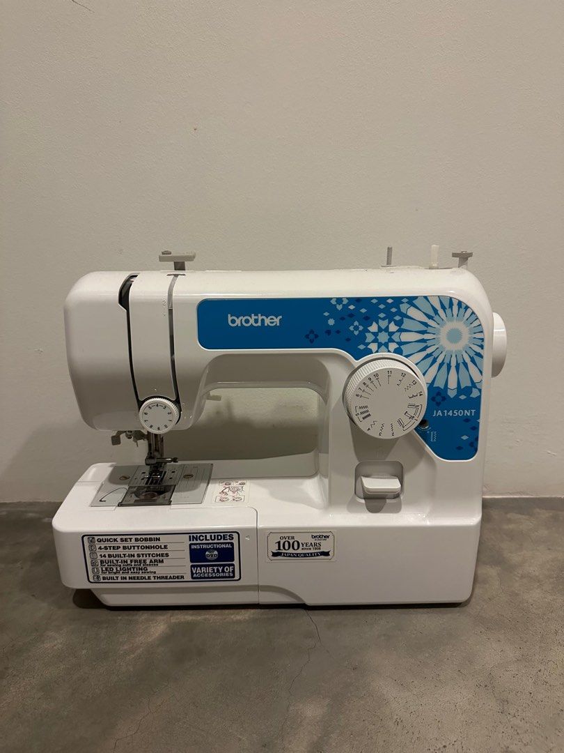 Brother sewing machine JA1450NT, Hobbies & Toys, Stationery & Craft