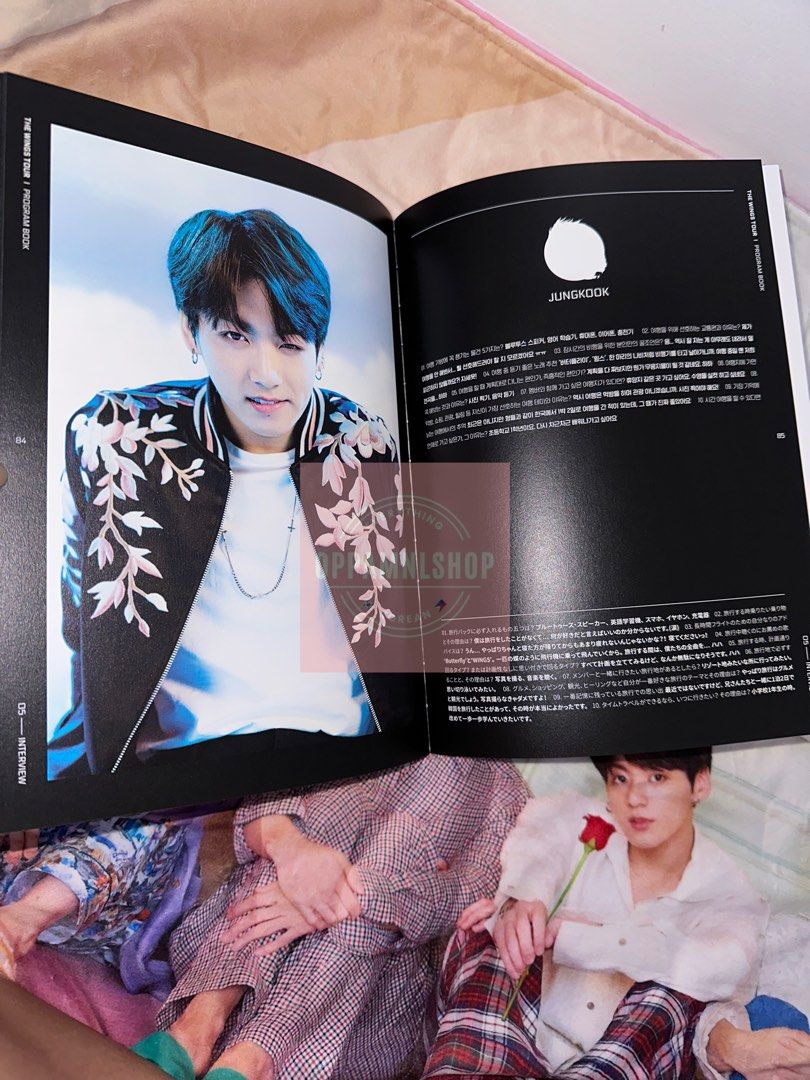 BTS the wings tour program book - K-POP