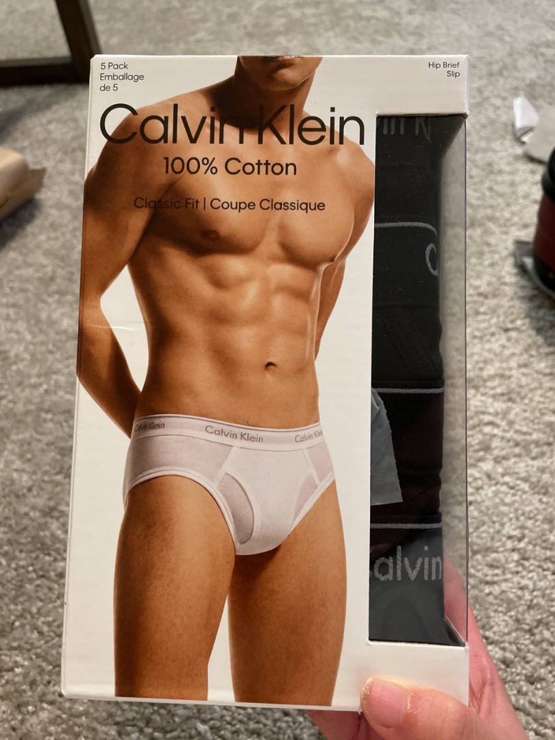 Calvin Klein Underwear Classic Fit 100% Cotton, Men's Fashion