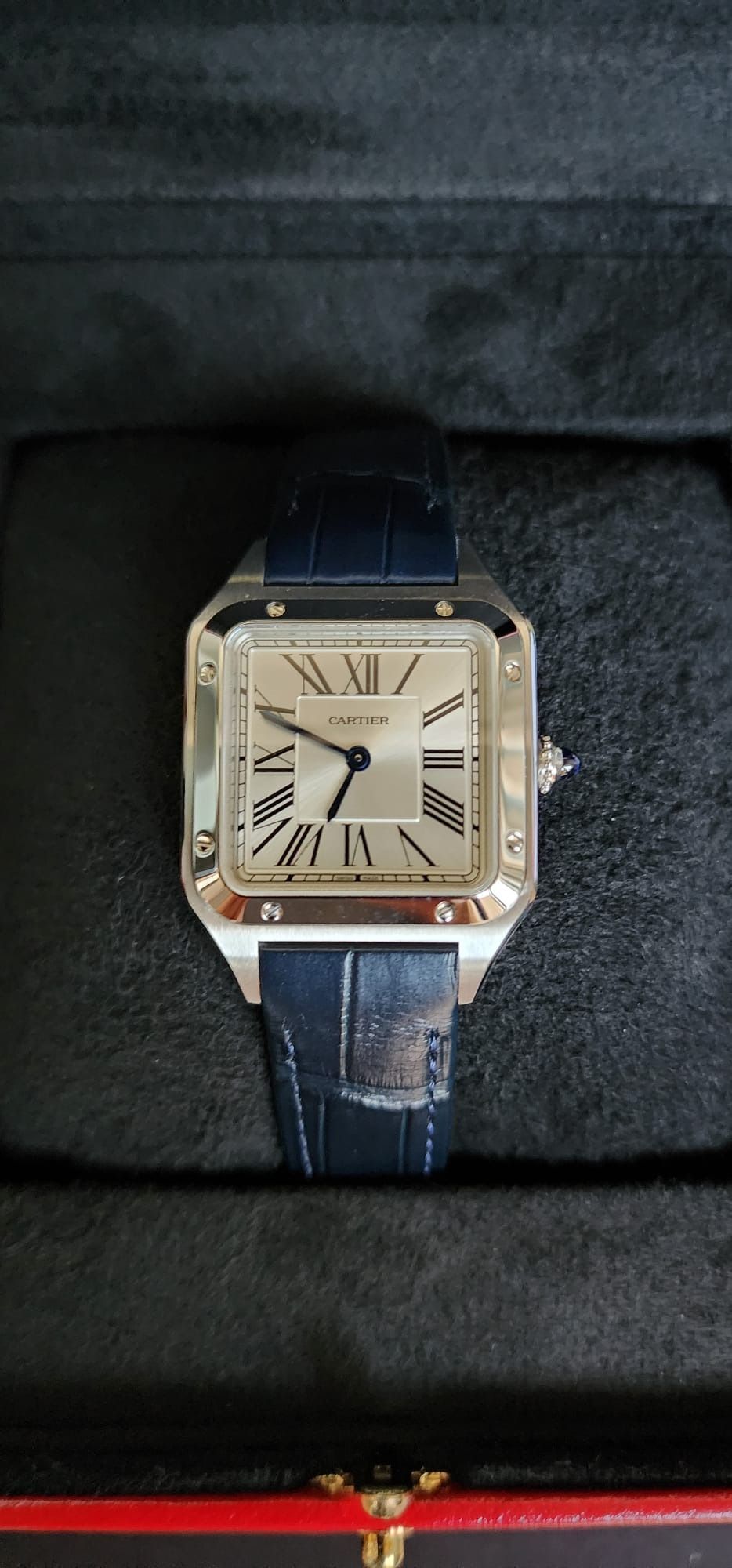 Cartier santos clearance dumont steel