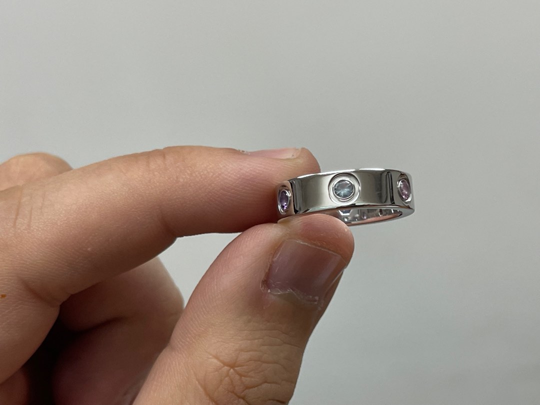 Cartier white gold best sale love ring