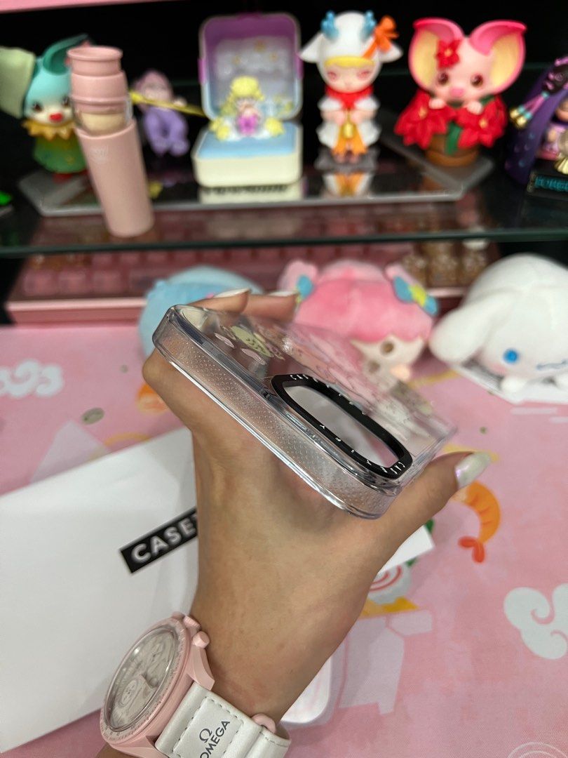 CASETiFY Mikko Characters in Antiyellowing Clear Magsafe Case for